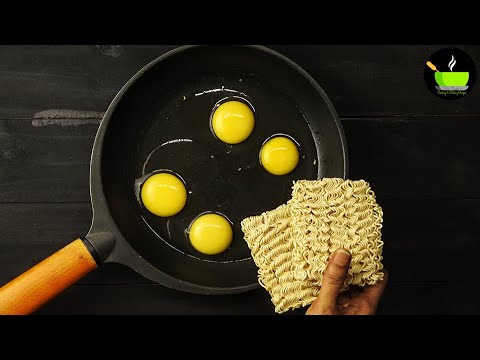 Quick & Easy Dinner Recipe | Instant Dinner Recipes | Maggi Recipe | Egg maggi |Maggi Noodles Recipe | She Cooks