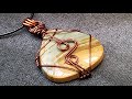 Desert Jasper - Wrapping a Triangle Shaped Stone - Eps 264