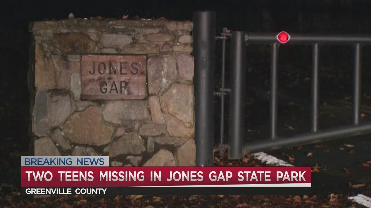 Two teens missing in Jones Gap State Park - YouTube