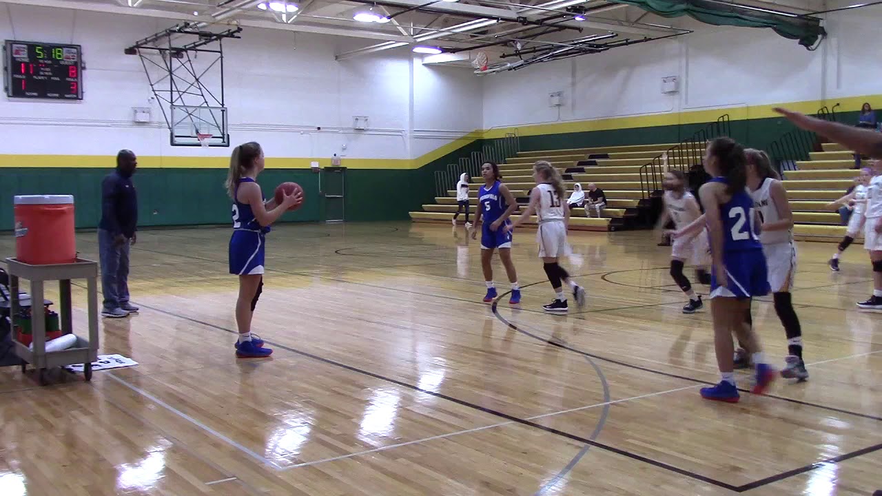 2019/12/27 Freshman Girls Toledo Notre Dame vs Holland Springfield (1st half) - YouTube