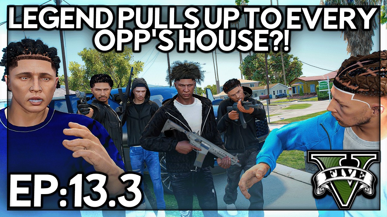 Episode 13.3: Legend Pulls Up To Every Opp’s House?! | GTA RP | Iconic RP