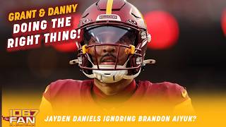 Jayden Daniels Isn't Entertaining Brandon Aiyuk's Antics | Grant & Danny