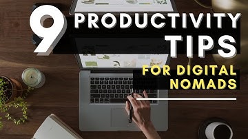 PRODUCTIVE while TRAVEL - 2023 Tips for Digital Nomads