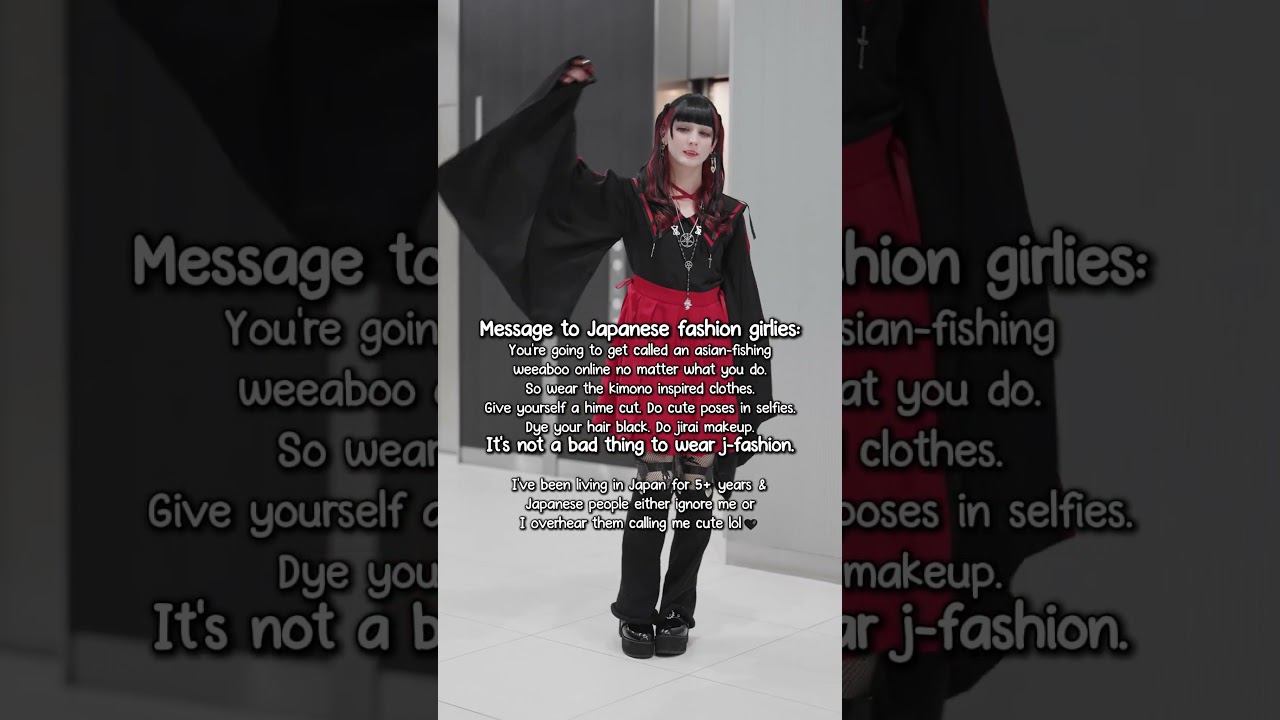 Just a reminder that most people don't know that alt j-fashion exists