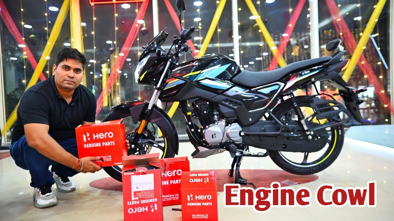 Glamour X 125  Engine Cowl Assembling parts Original Accessories 2025