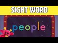 People  lets learn the sight word people with hubble the alien  nimalz kidz songs and fun