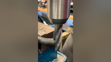 Milling a curved surface #fabrication #shop #custom #lathe #milling for a custom brake caliper mount