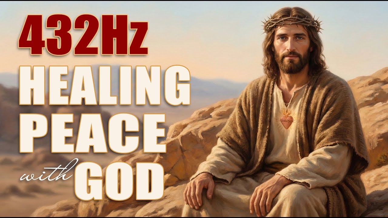 432Hz Christian Sleep Music for Deep Healing | God’s Peace, Anxiety Relief & Deep Rest All Night