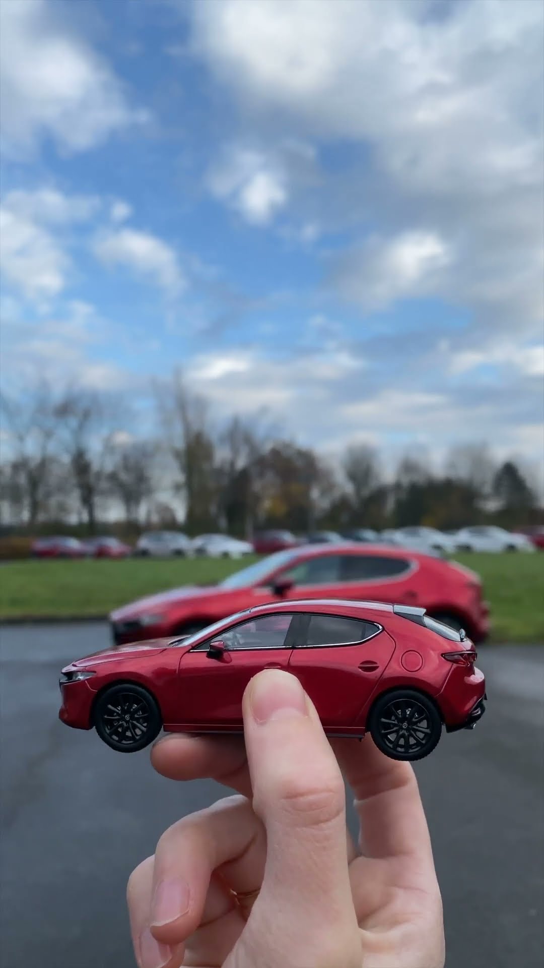 The perfect toy and the perfect car: The Mazda3 in Soul red