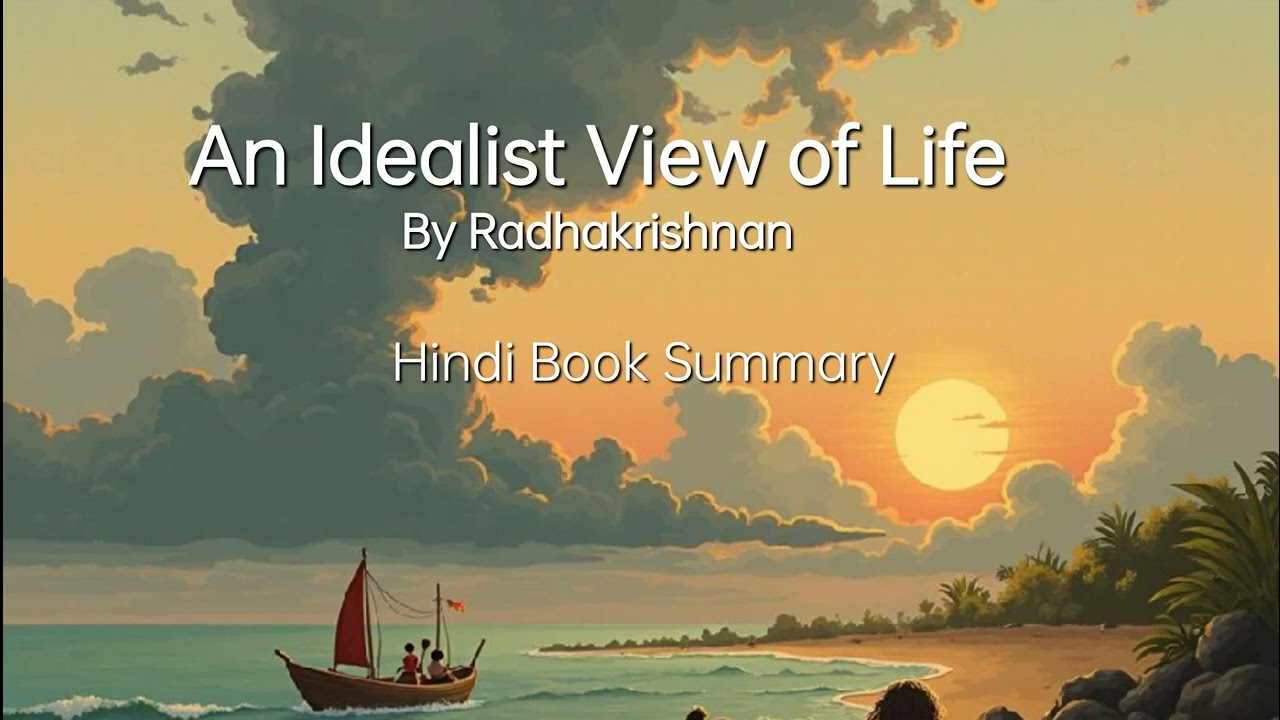 An Idealist View of Life By Radhakrishnan (Hindi Book Summary)