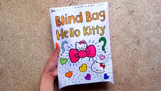 Blind Bag paper ? Hello Kitty ? ASMR / satisfying opening blind bag / Sanrio theme