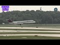 Delta 717 landing at DTW #aviation #boeing #planespotting
