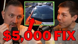 Crazy Man Smashed His LAMBORGHINI Windshield!! (DailyDrivenExotics Story)