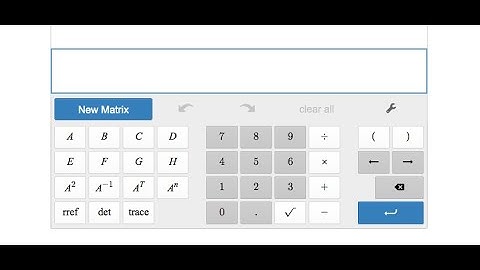 Using Desmos Matrix Calculator to Solve 3x3 System of Equations