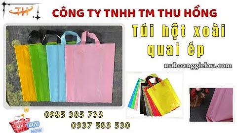Nhận bỏ sỉ túi hột xoài quai ép giá xưởng | Túi nilon quai ép