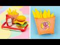 ダンボールで作るミニチュアバーガーショップ!🍔📦 可愛いお店屋さん工作