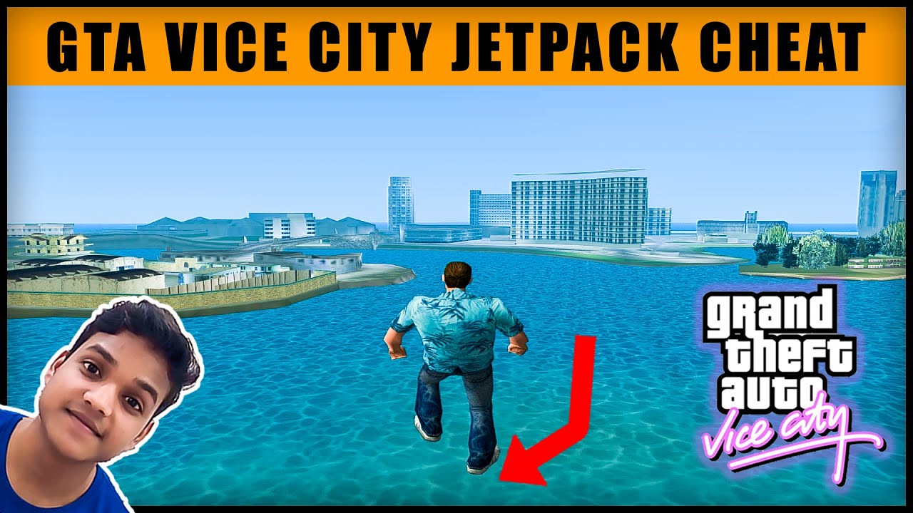 GTA Vice City Jetpack Cheat Code 