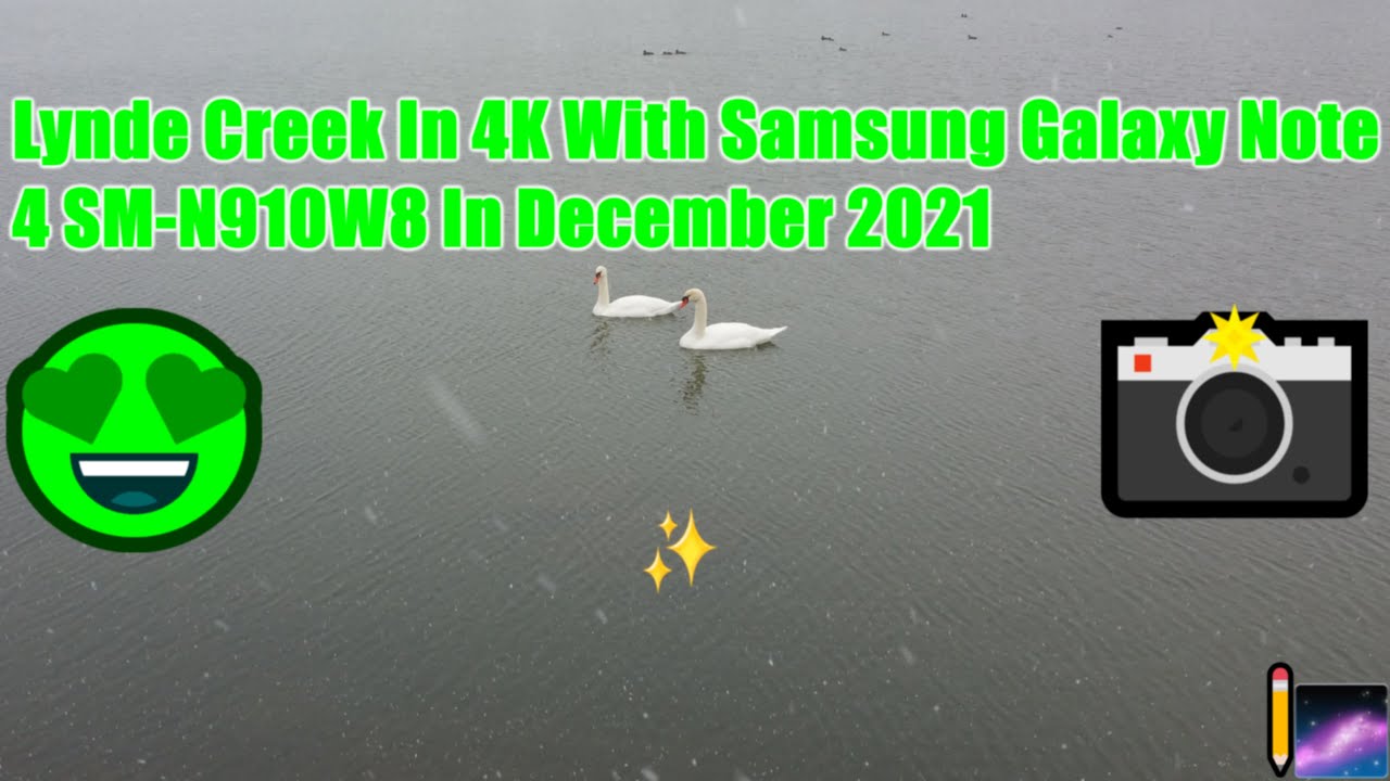 Lynde Creek In 4K With Samsung Galaxy Note 4 SM-N910W8 In December 2021