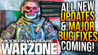 WARZONE: New UPDATE PATCH NOTES, Major BUG FIXES Confirmed, &amp; More! (WARZONE UPDATE)