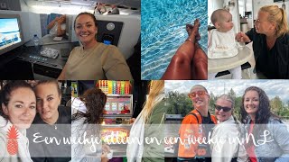 CURAÇAO VLOG#80 - BUSINESS CLASS VLIEGEN EN TAFERELEN IN HUIS!