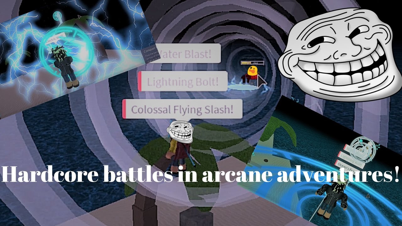 Hardcore battles in arcance adventures!!!!!