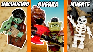 Construí la vida de un orco con LEGO