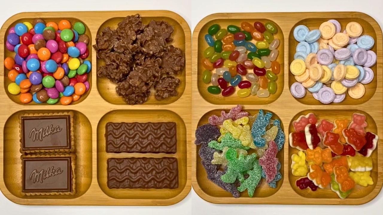 Filling Platter With Sweets | Best TikTok Compilation | ASMR (no talking) Oddly Satisfying