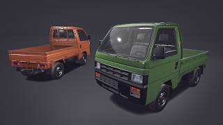 Kei Truck - Game Asset - Unity