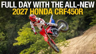Testing the all-new 2027 Honda CRF450R | Review