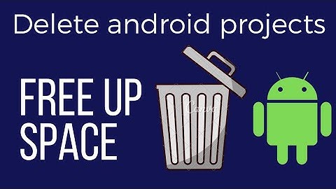 How to delete android studio Projects | Tech Projects