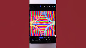 Illusion Pattern in Procreate #illusion #shortsyoutube
