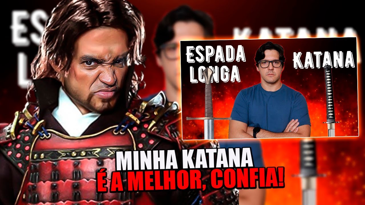 REACT | Katana vs Espada Longa Europeia: Qual é a MELHOR? - Brasão de Armas