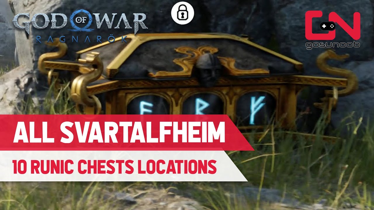 God of War Ragnarok All Svartalfheim Nornir Chests Locations