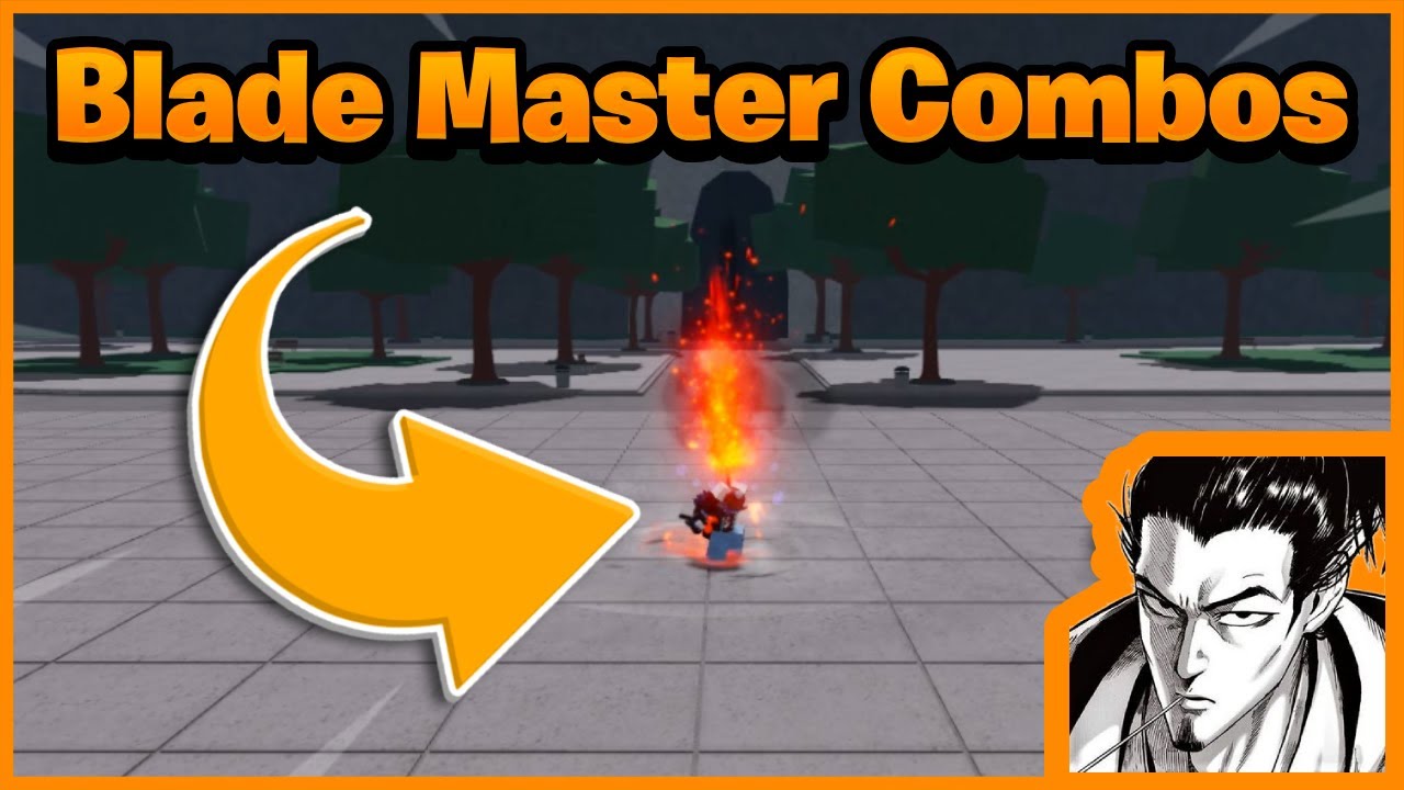 ROBLOX The Strongest Battlegrounds Blade Master BEST Combinations (OP ...
