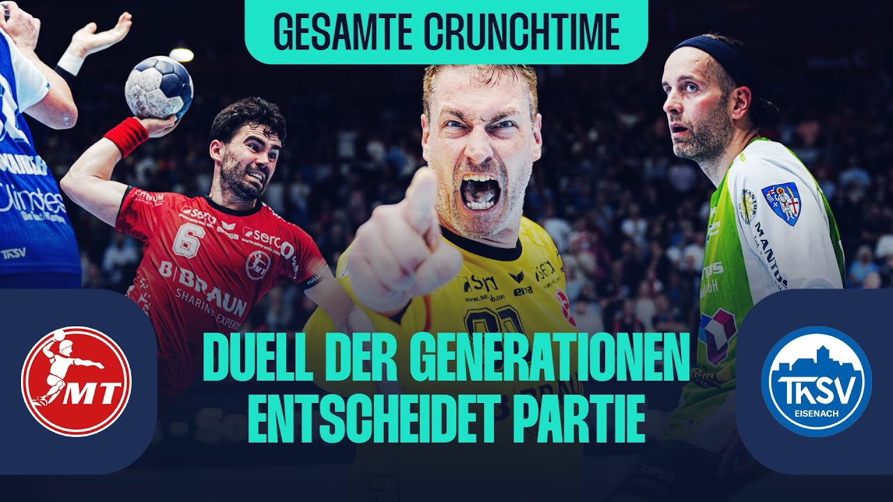 Parade einer HBL-Legende entscheidet KRIMI | Die gesamte Crunchtime  @MT Melsungen vs. @ThSV Eisenach   ​