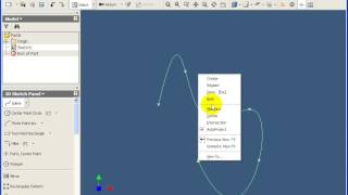 1  Import points and create splines