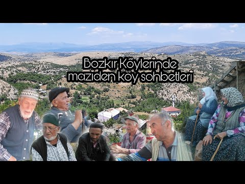 Bozkır Köylerinde maziden köy sohbetleri - Üçpınar, Soğucak, Söğüt ve Karabayır.