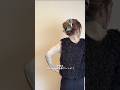 【シュシュ1本簡単アレンジ】 #ヘアアレンジ #簡単ヘアアレンジ #シュシュ#hair #hairtransformation #scrunchies