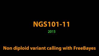 NGS11) Non diploid varinat calling with FreeBayes