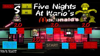 Five Nights At Warios Mcdonalds Max Mode S Rank Both Endings