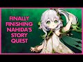 FINALLY Finishing Nahida's Story Quest! | Genshin Impact (F2P) VoD