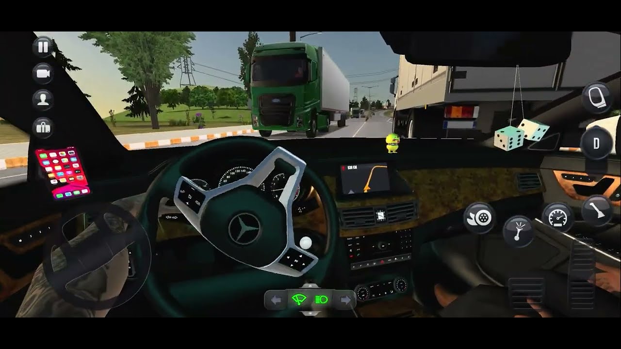 Sasta Driver Day -17 New Gameplay Video Mercedes Benz #carparkingmultiplayer #cargames #cardrive 