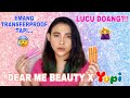 REVIEW AND SWATCHES DEAR ME BEAUTY X YUPI | ALL SHADES