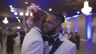 ⁣Mitchell-Brown Wedding Gay Black Wedding