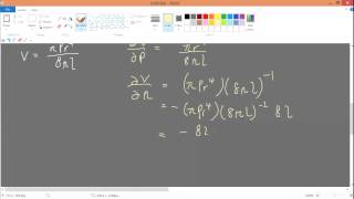 16  Partial Differential Exam questions   Total Differential Pt 2