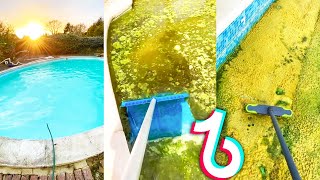 Pool Cleaning TikTok Compilation