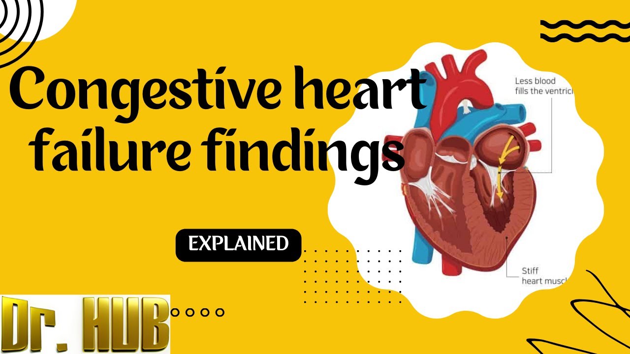 Congestive heart failure findings - YouTube
