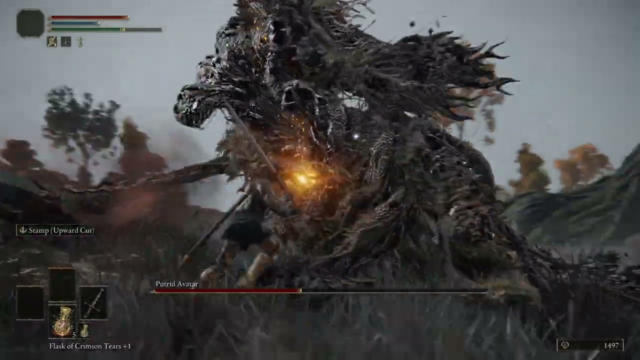 Putrid Avatar (The Hard One) No Hit - Elden Ring