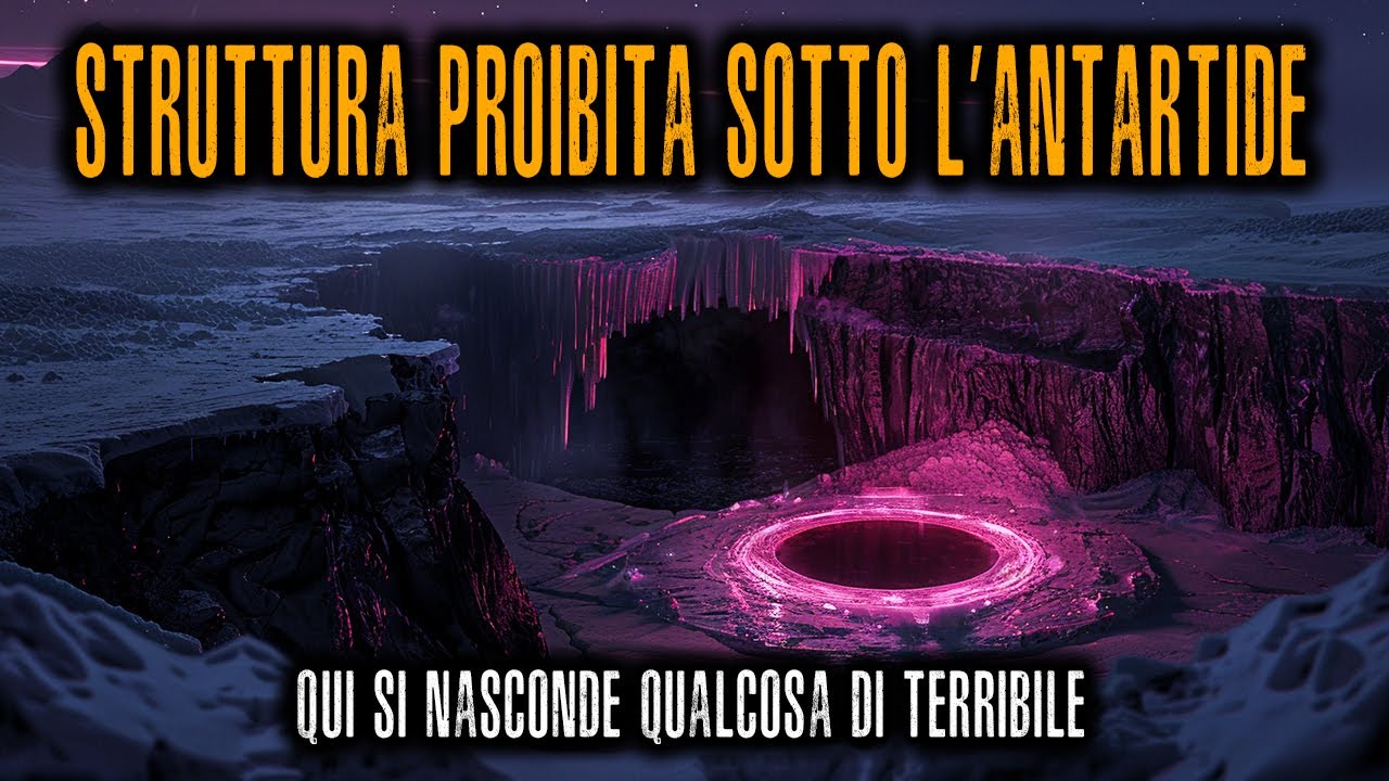 Struttura Proibita Sotto il Ghiaccio Antartico. Ciò che il Satellite ha Scoperto è Sconvolgente.