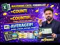 Learn COUNT, COUNTIF &amp; COUNTIFS Fast (Excel Tutorial in 9 Mins)